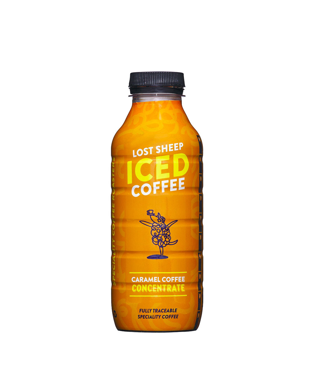 Lost Sheep Coffee Espresso Coffee Concentrate bottle on a white background