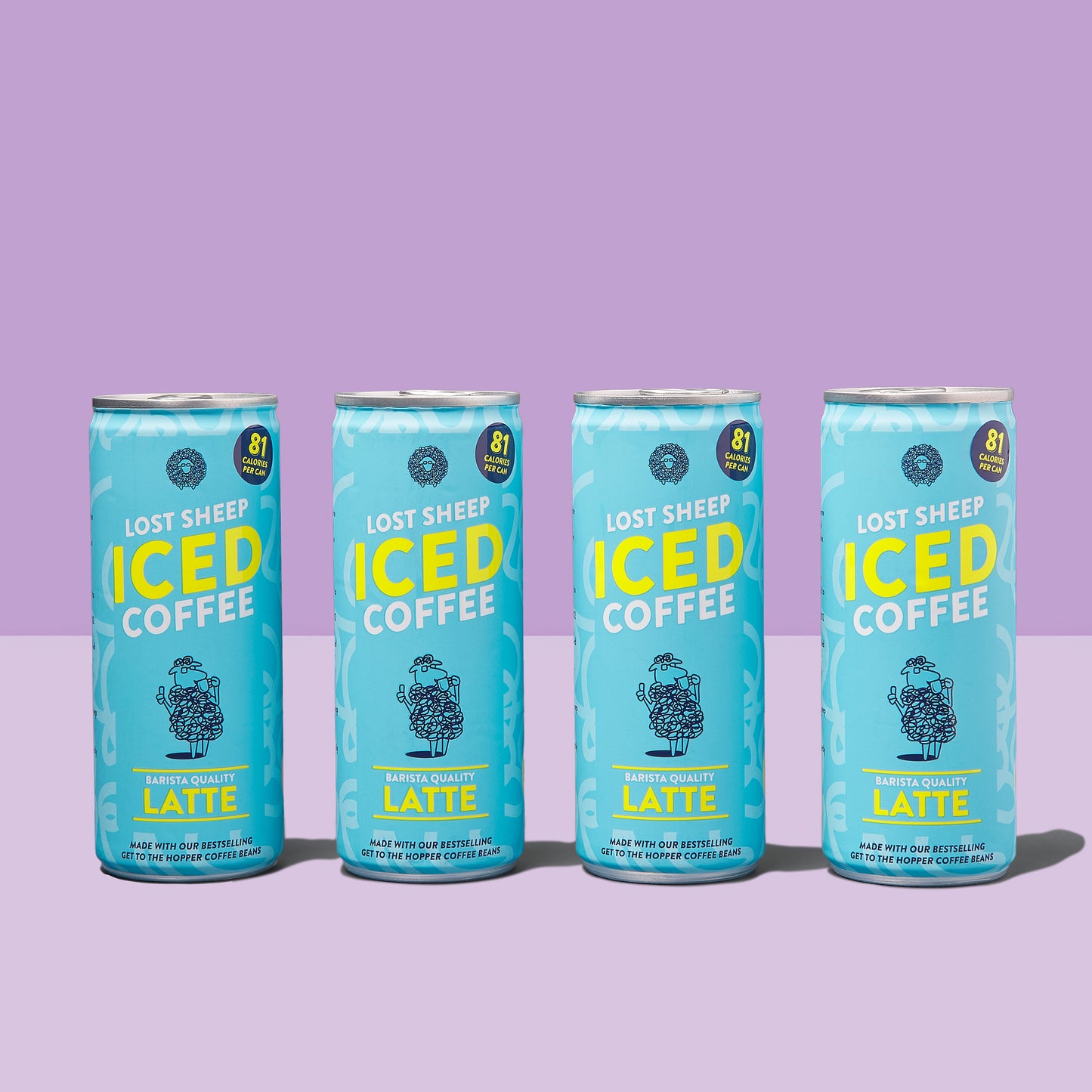 Lost Sheep Iced Coffee Latte ready to drink cans