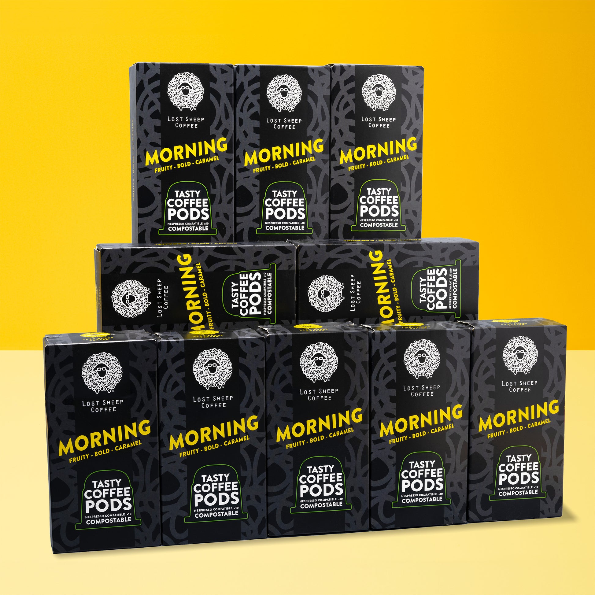 Lost Sheep Coffee morning campers pods