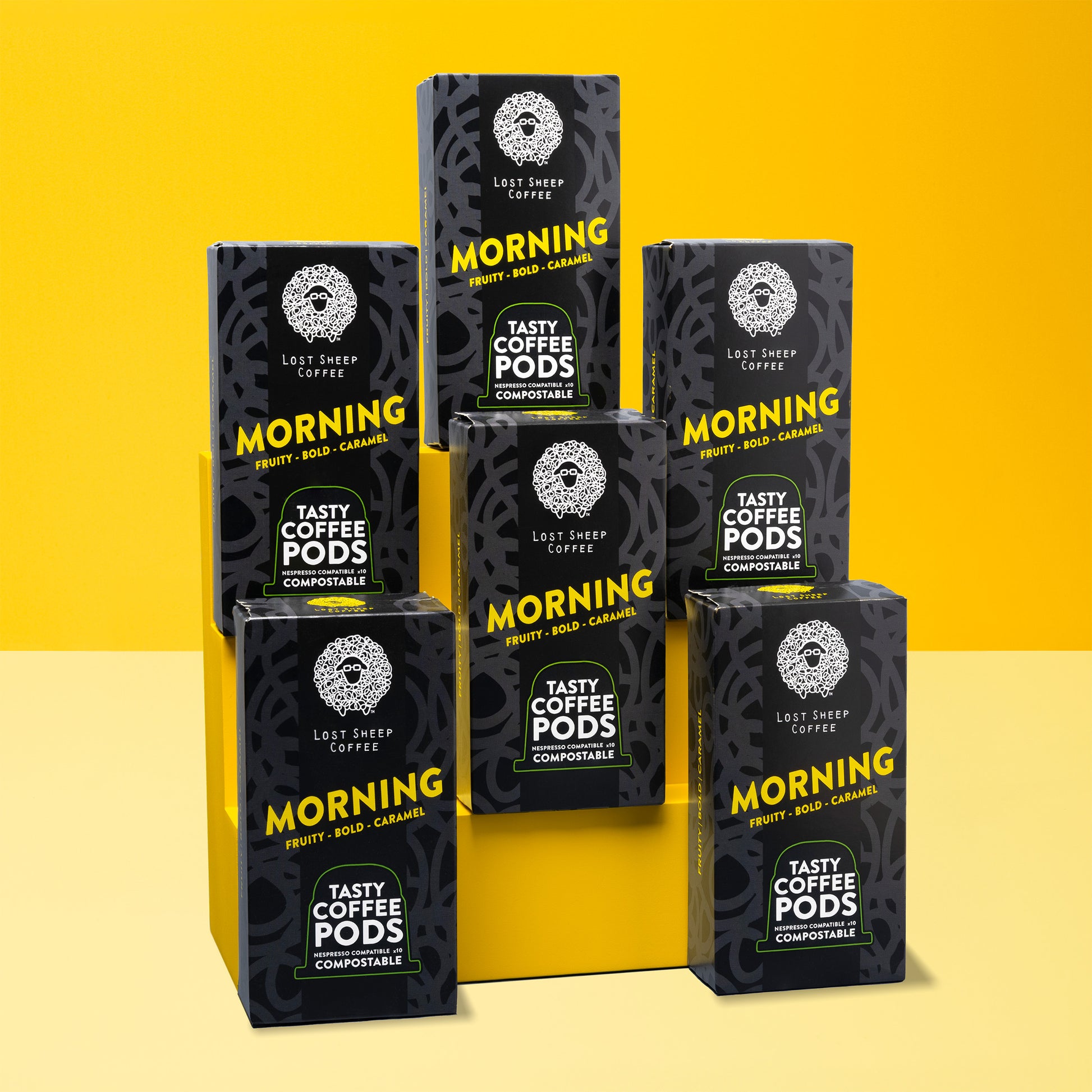 Lost Sheep Coffee morning campers pods