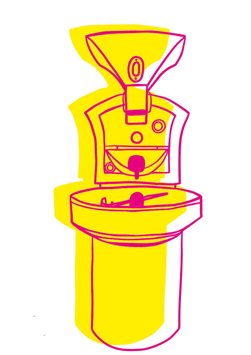 Lost Sheep Coffee grinder logo