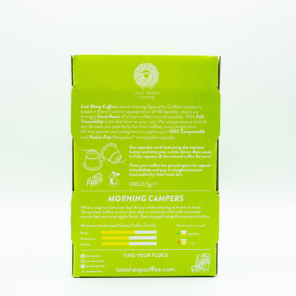 Lost Sheep Coffee’s: Morning Camper Nespresso Capsules