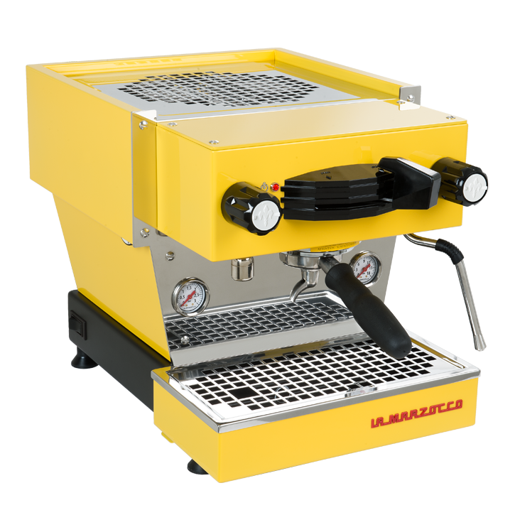 La Marzocco espresso machine - The Linea Mini in yellow